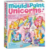 4M Make Your Own Glitter Mould & Paint - Unicorns